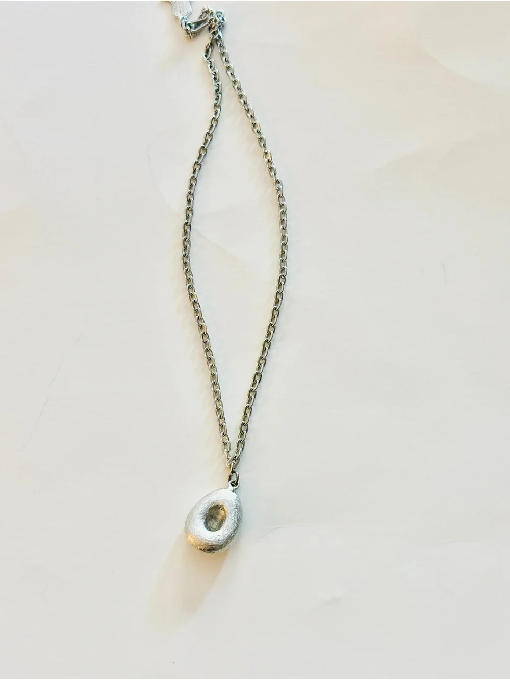 Necklace Silver Cowboy Cowgirl Western Rodeo Hat Pendant Charm With Chai